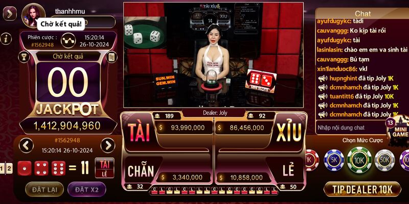 Tài Xỉu Live